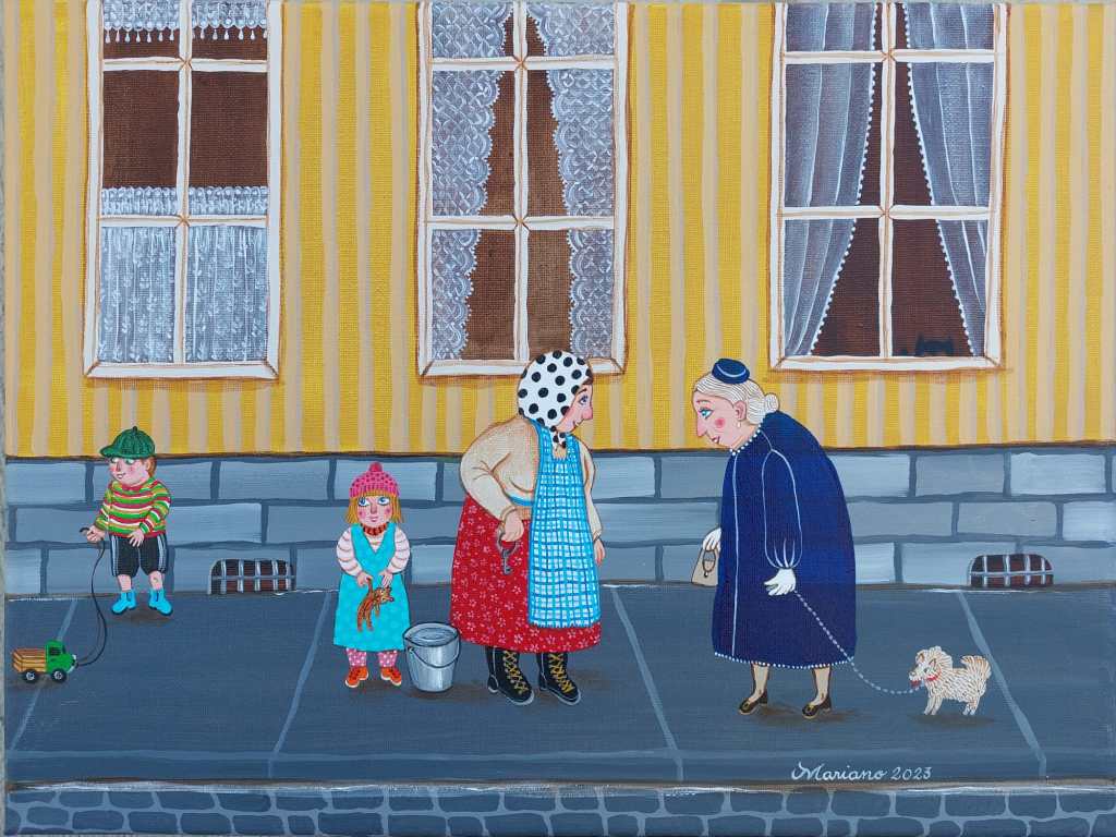 Good old days - 30x40 - 2023
