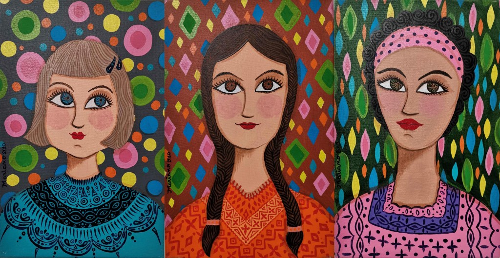 Three girls
2010
3x20x30
460€