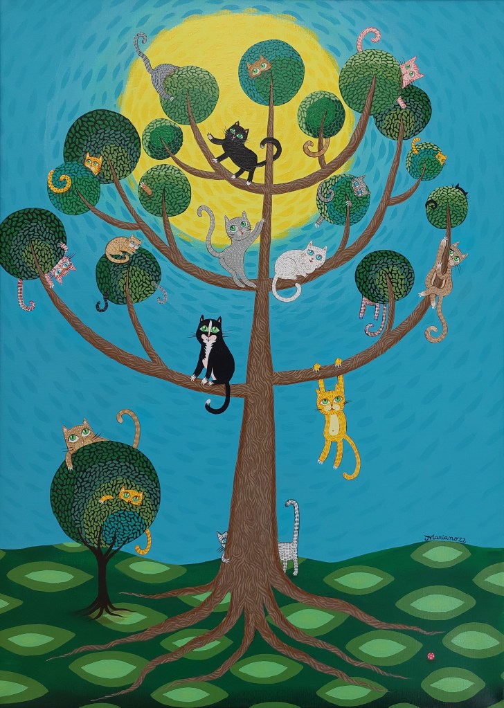 Cat tree
2022
50x70
650€