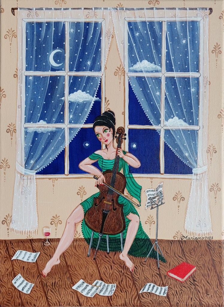 Il cello ed il cielo
30x40
2023
620€ - SOLD