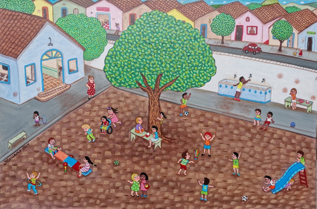 School yard
2014
40x60
400€