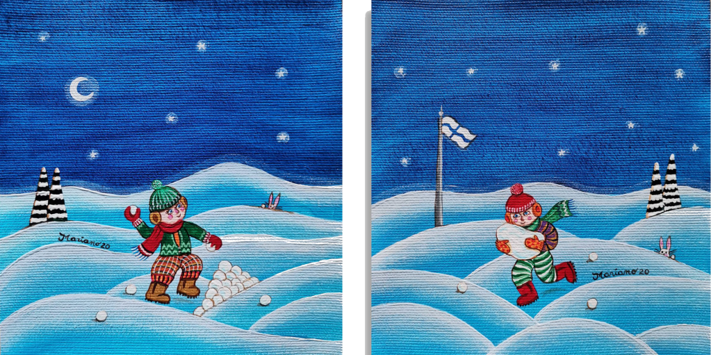 Snow war
2020
2x20x20
400€