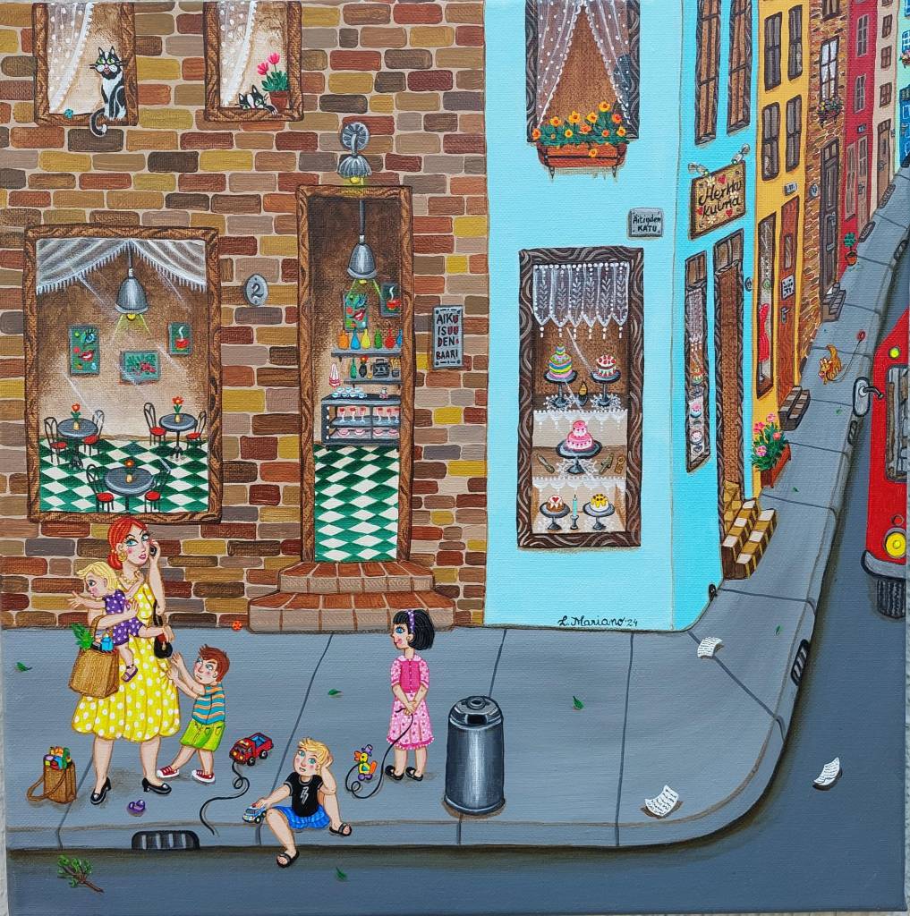 Running errands
2024
40x40
500€